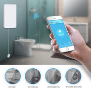 NEO NAS-WS05W Sensore acqua WiFi e sensore allagamento, WS05W WiFi Flood Detector