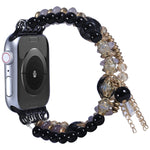 Cinturino con nappa a catena per Apple Watch Series, 7 41mm / 6&SE&5&4 40mm / 3&2&1 38mm, 7 45mm / 6&SE&5&4 44mm / 3&2&1 42mm