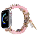 Cinturino con nappa a catena per Apple Watch Series, 7 41mm / 6&SE&5&4 40mm / 3&2&1 38mm, 7 45mm / 6&SE&5&4 44mm / 3&2&1 42mm