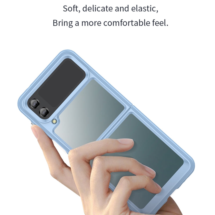 Custodia per telefono in acrilico + TPU serie colorata, For Samsung Galaxy Z Flip4 5G, For Samsung Galaxy Z Fold4 5G