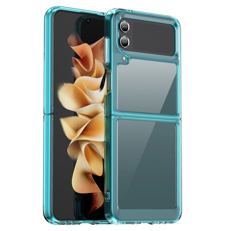 Custodia per telefono in acrilico + TPU serie colorata, For Samsung Galaxy Z Flip4 5G, For Samsung Galaxy Z Fold4 5G