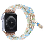 Cinturino per orologio con catena Eye Bead per Apple Watch Series, 7 41mm / 6&SE&5&4 40mm / 3&2&1 38mm, 7 45mm / 6&SE&5&4 44mm / 3&2&1 42mm