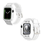 Cinturino in TPU integrato per la serie Apple Watch, 7 41mm / 6&SE&5&4 40mm / 3&2&1 38mm, 7 45mm / 6&SE&5&4 44mm / 3&2&1 42mm