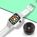 Cinturino in TPU integrato per la serie Apple Watch, 7 41mm / 6&SE&5&4 40mm / 3&2&1 38mm, 7 45mm / 6&SE&5&4 44mm / 3&2&1 42mm