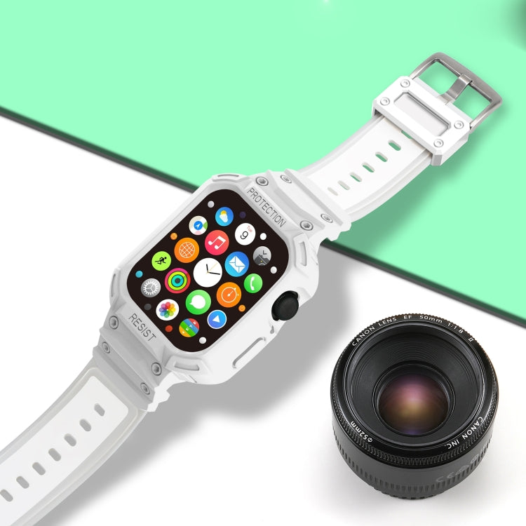 Cinturino in TPU integrato per la serie Apple Watch, 7 41mm / 6&SE&5&4 40mm / 3&2&1 38mm, 7 45mm / 6&SE&5&4 44mm / 3&2&1 42mm