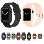 Cinturino in TPU integrato per la serie Apple Watch, 7 41mm / 6&SE&5&4 40mm / 3&2&1 38mm, 7 45mm / 6&SE&5&4 44mm / 3&2&1 42mm