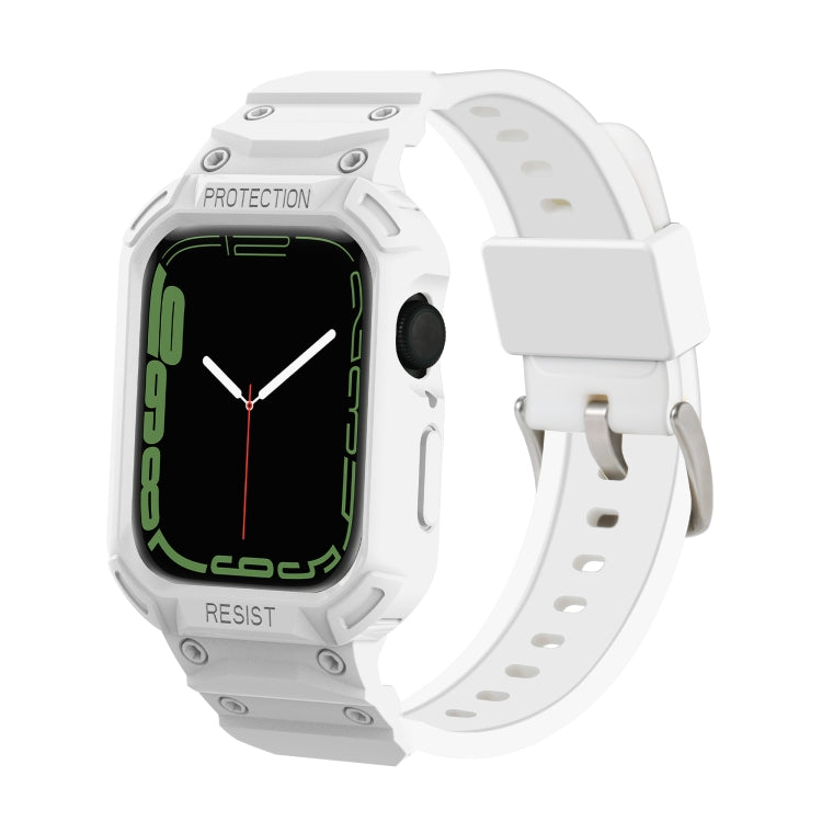 Cinturino in TPU integrato per la serie Apple Watch, 7 41mm / 6&SE&5&4 40mm / 3&2&1 38mm, 7 45mm / 6&SE&5&4 44mm / 3&2&1 42mm