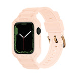 Cinturino in TPU integrato per la serie Apple Watch, 7 41mm / 6&SE&5&4 40mm / 3&2&1 38mm, 7 45mm / 6&SE&5&4 44mm / 3&2&1 42mm