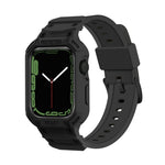 Cinturino in TPU integrato per la serie Apple Watch, 7 41mm / 6&SE&5&4 40mm / 3&2&1 38mm, 7 45mm / 6&SE&5&4 44mm / 3&2&1 42mm