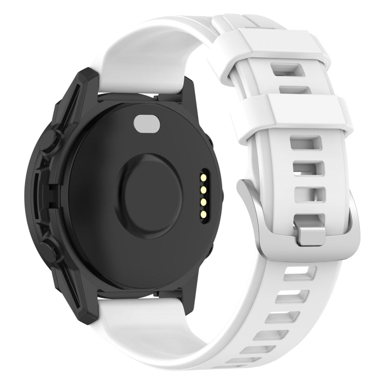 Per Garmin Descent G1 / Forerunner 745/945/935 / Approach S62 Cinturino in silicone tinta unita