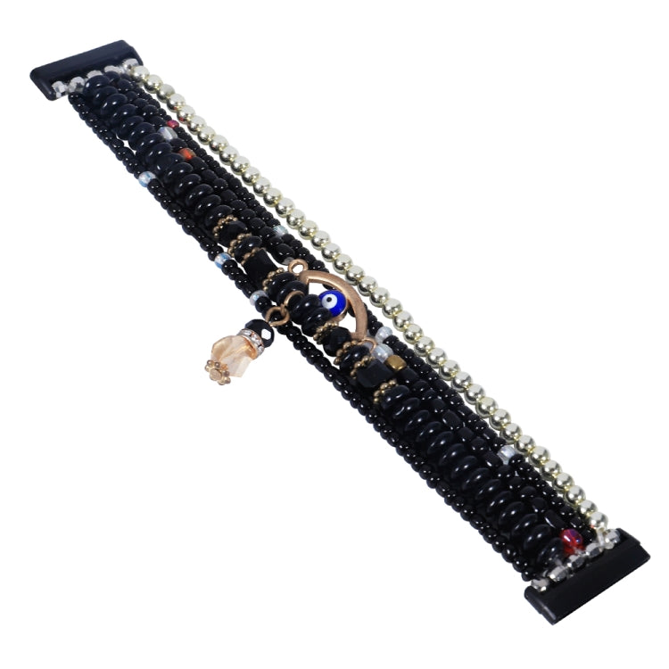 Cinturino per orologio con catena di perline, For Fitbit Charge 5, For Fitbit Versa 3 / Sense