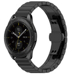 Cinturino in acciaio inossidabile con fibbia a farfalla da 46 mm, For Galaxy Watch