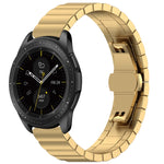 Cinturino in acciaio inossidabile con fibbia a farfalla da 46 mm, For Galaxy Watch