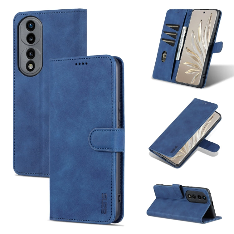 AZNS Skin Feel Calf Texture Flip Custodia in pelle per telefono, For Honor 70, For Honor 70 Pro