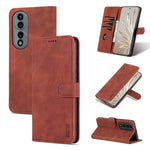 AZNS Skin Feel Calf Texture Flip Custodia in pelle per telefono, For Honor 70, For Honor 70 Pro
