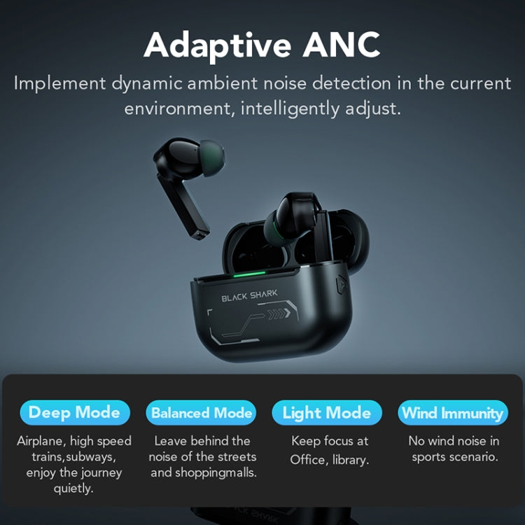 Auricolare Bluetooth wireless originale Xiaomi Black Shark con riduzione del rumore