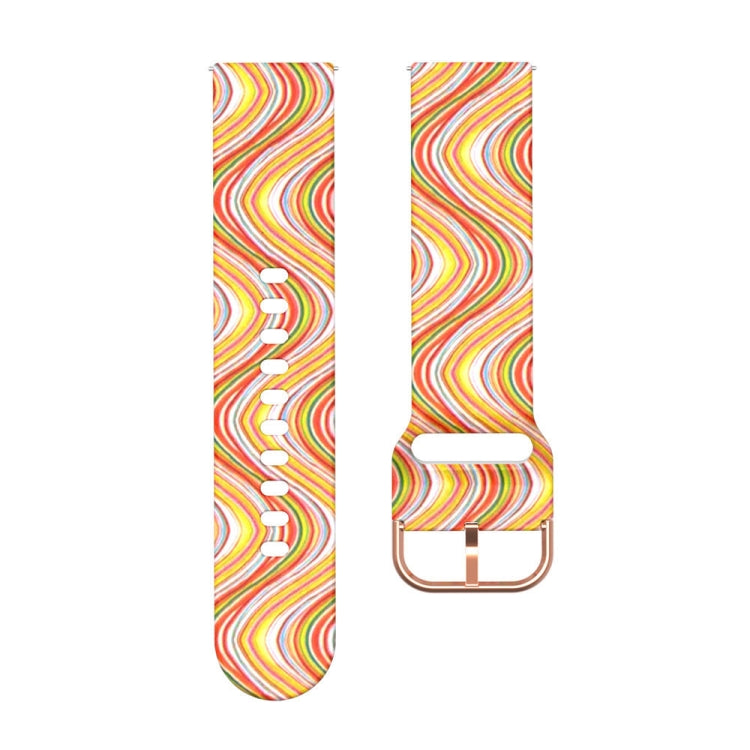Cinturino in silicone stampato da 46 mm, For Galaxy Watch