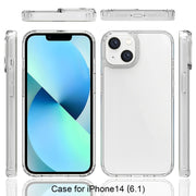 TPU antiurto antigraffio + custodia per telefono in acrilico, For iPhone 14, For iPhone 14 Plus, For iPhone 14 Pro, For iPhone 14 Pro Max