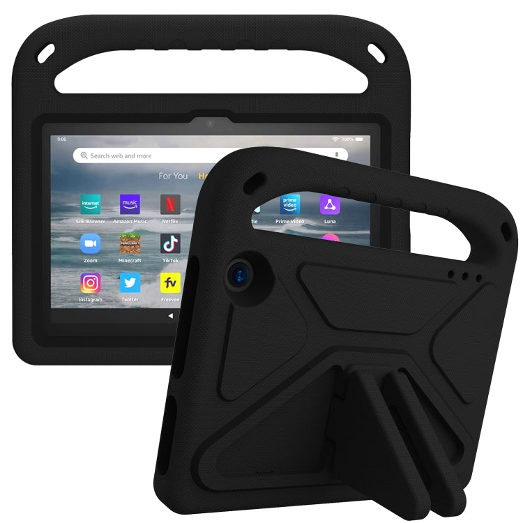 Maniglia Custodia per tablet antiurto in EVA con supporto a triangolo, For Amazon Fire 7 2022