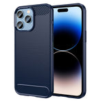 Custodia TPU fibra di carbonio per iPhone 14 Plus e Pro