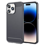 Custodia TPU fibra di carbonio per iPhone 14 Plus e Pro