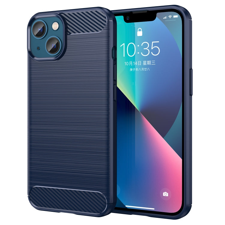 Custodia TPU fibra di carbonio per iPhone 14 Plus e Pro