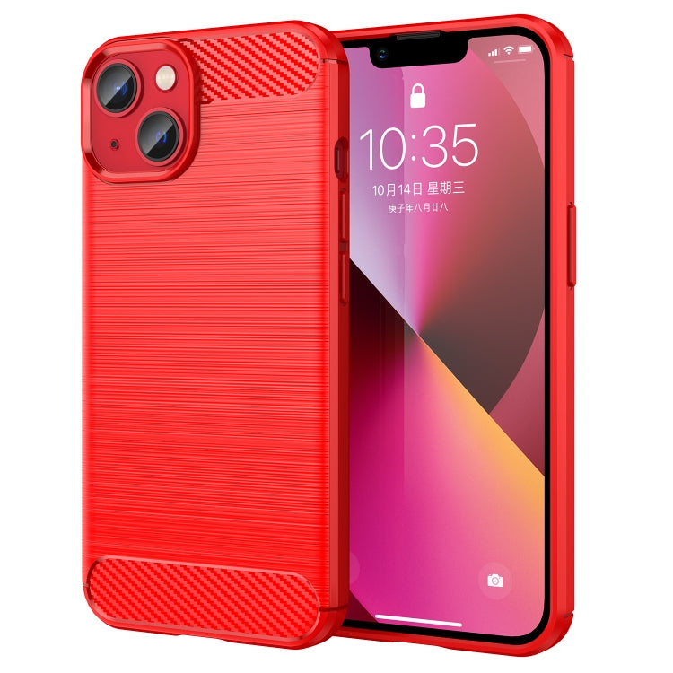 Custodia TPU fibra di carbonio per iPhone 14 Plus e Pro