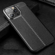 Custodia per cellulare in TPU con trama litchi, For iPhone 14 Pro, For iPhone 14 Pro Max, For iPhone 14, For iPhone 14 Plus