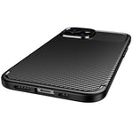 Custodia TPU con trama fibra di carbonio per iPhone 14 Pro
