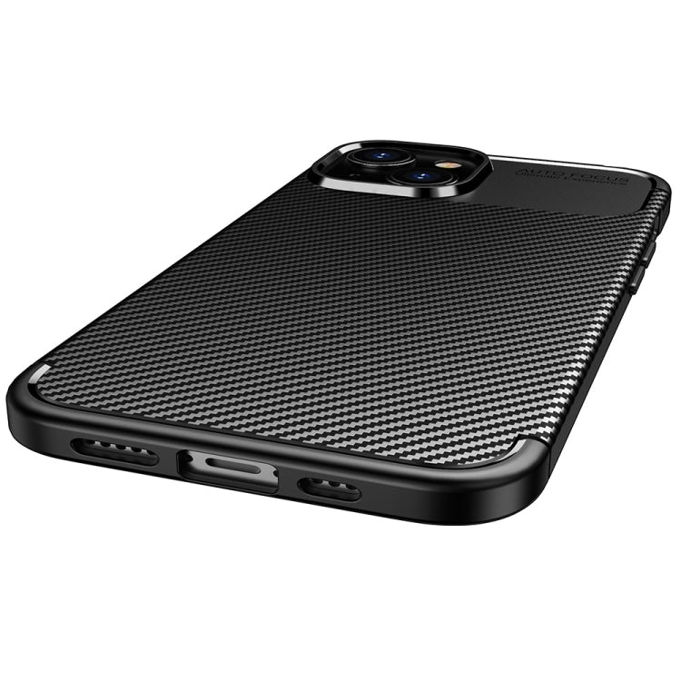 Custodia TPU con trama fibra di carbonio per iPhone 14 Pro