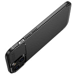 Custodia TPU con trama fibra di carbonio per iPhone 14 Pro