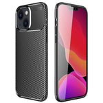 Custodia TPU con trama fibra di carbonio per iPhone 14 Pro