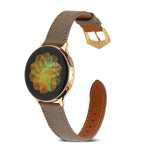 Cinturino in vera pelle, For Samsung Galaxy Watch4 20mm, For Huawei Watch GT 3 Pro 22mm