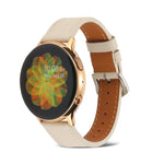 Cinturino in vera pelle, For Samsung Galaxy Watch4 20mm, For Huawei Watch GT 3 Pro 22mm