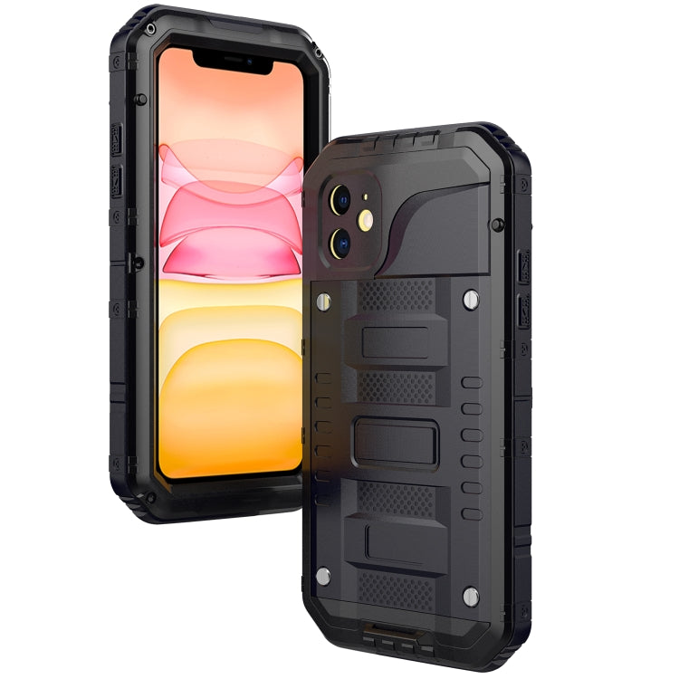 Custodia silicone e metallo per iPhone 11, 11 Pro, 11 Pro Max