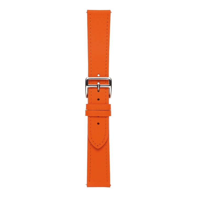 Cinturino per orologio in vera pelle tinta unita, For Samsung Galaxy Watch4 20mm, For Huawei Watch GT 3 Pro 22mm