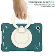 Custodia per tablet con protezione completa in silicone + PC con supporto e cinturino, For Samsung Galaxy Tab A8 10.5 2021, For iPad 10.2 2019/10.2 2020/10.2 2021