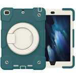 Custodia tablet in silicone e PC con supporto per iPad