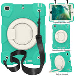 Custodia tablet in silicone e PC con supporto per iPad