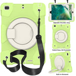 Custodia tablet in silicone e PC con supporto per iPad