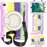 Custodia tablet in silicone e PC con supporto per iPad