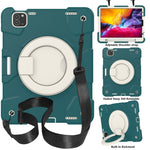 Custodia tablet in silicone e PC con supporto per iPad