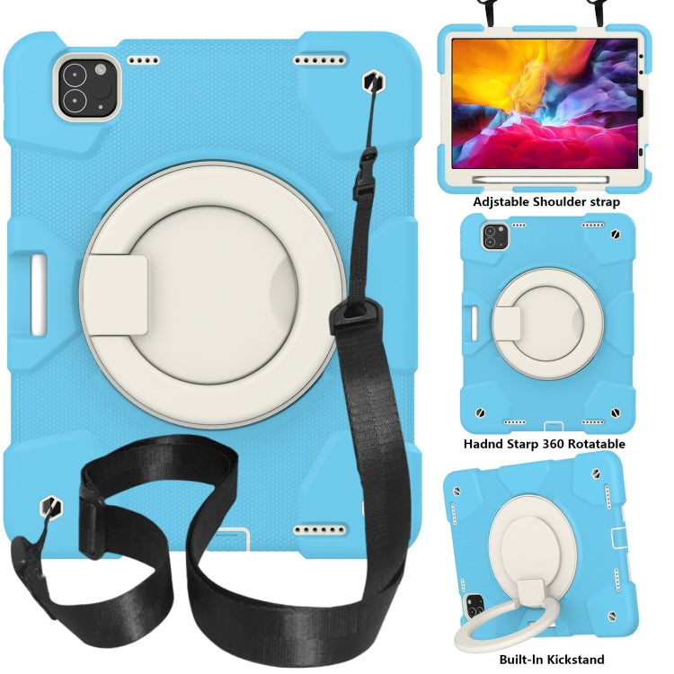 Custodia tablet in silicone e PC con supporto per iPad