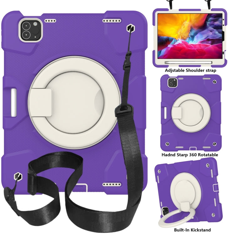Custodia tablet in silicone e PC con supporto per iPad