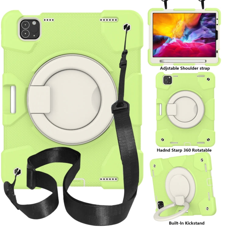 Custodia tablet in silicone e PC con supporto per iPad