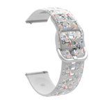 Cinturino in silicone TPU stampato trasparente, For Samsung Galaxy Watch4 20mm, For Huawei Watch GT 3 Pro 22mm