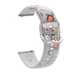 Cinturino in silicone TPU stampato trasparente, For Samsung Galaxy Watch4 20mm, For Huawei Watch GT 3 Pro 22mm