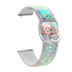 Cinturino in silicone TPU stampato trasparente, For Samsung Galaxy Watch4 20mm, For Huawei Watch GT 3 Pro 22mm