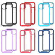 Custodia per PC + TPU tinta unita cielo stellato, For iPhone 14 Plus, For iPhone 14, For iPhone 14 Pro, For iPhone 14 Pro Max