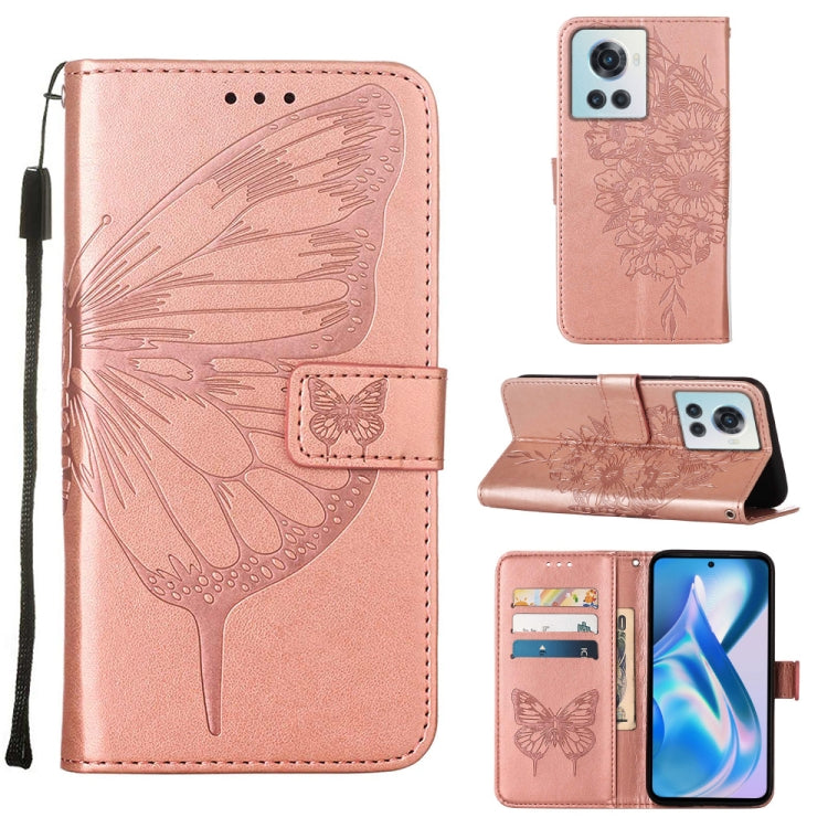 Custodia per telefono in pelle con farfalla goffrata, For OnePlus Nord 2T 5G, For OnePlus Nord CE 2 Lite 5G, For OnePlus Ace 5G